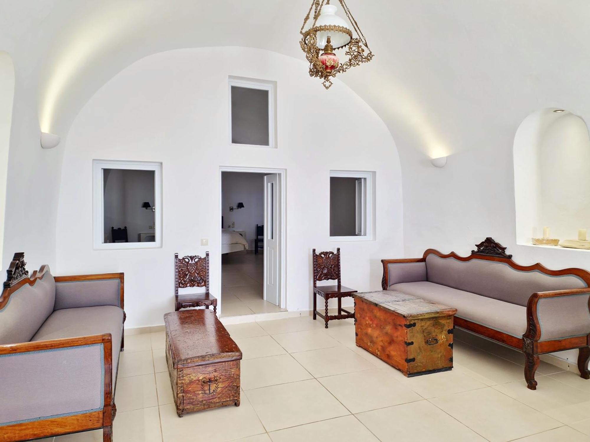 Karpimo Horizon - Caldera View With Private Hot Tub Villa Firostefani Exterior photo