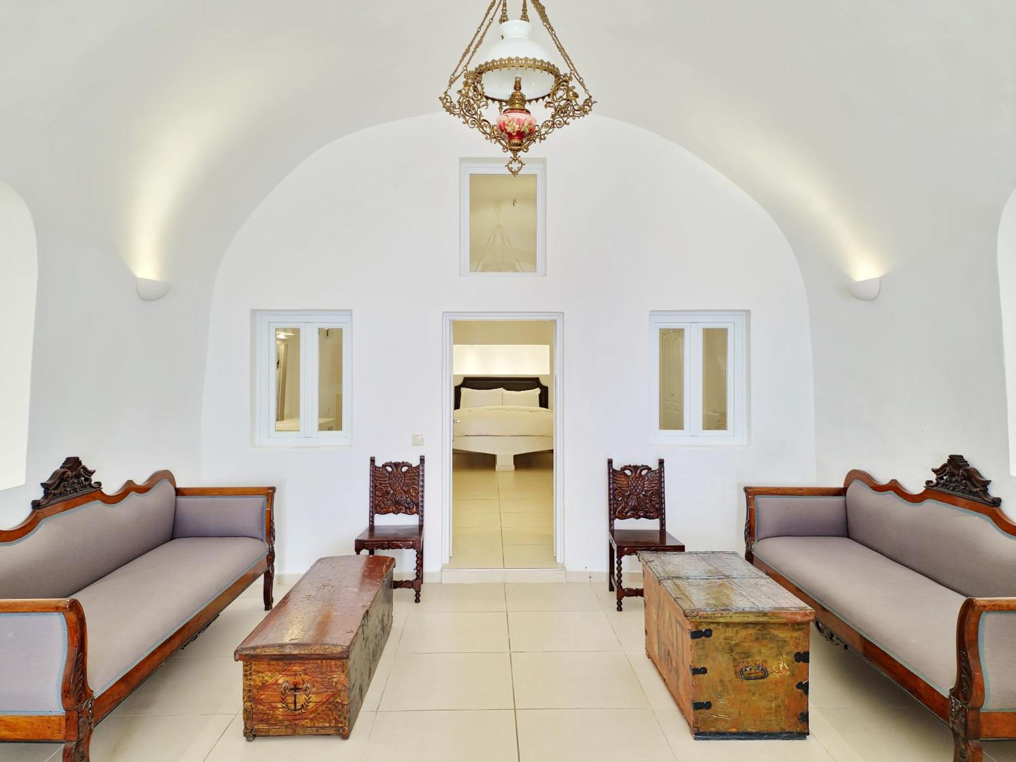 Karpimo Horizon - Caldera View With Private Hot Tub Villa Firostefani Exterior photo